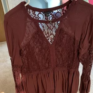 American eagle dressy top